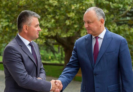 ПРЕЗИДЕНТ МОЛДОВЫ И ЛИДЕР ПРИДНЕСТРОВЬЯ ОБСУДИЛИ ВОПРОС УРЕГУЛИРОВАНИЯ ТРАНСПОРТНОГО СООБЩЕНИЯ ПРЕЗИДЕНТ МОЛДОВЫ И ЛИДЕР ПРИДНЕСТРОВЬЯ ОБСУДИЛИ ВОПРОС УРЕГУЛИРОВАНИЯ ТРАНСПОРТНОГО СООБЩЕНИЯ