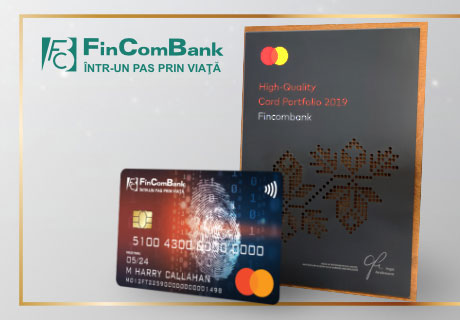 FINCOMBANK S.A. УДОСТОЕН НАГРАДЫ «HIGH-QUALITY CARD PORTFOLIO 2019» ОТ MASTERCARD ЗА КАЧЕСТВО КАРТОЧНОГО ПОРТФЕЛЯ FINCOMBANK S.A. УДОСТОЕН НАГРАДЫ «HIGH-QUALITY CARD PORTFOLIO 2019» ОТ MASTERCARD ЗА КАЧЕСТВО КАРТОЧНОГО ПОРТФЕЛЯ