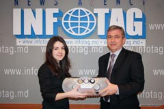 СТУДЕНТКА ASEM ОЛЬГА ТАРАН СТАЛА 10-МИЛЛИОННЫМ ПОСЕТИТЕЛЕМ САЙТА WWW.INFOTAG.MD