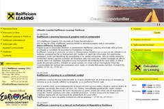 КОМПАНИЯ RАIFFEISEN LEASING ОТКРЫЛА ВЕБ-СТРАНИЦУ