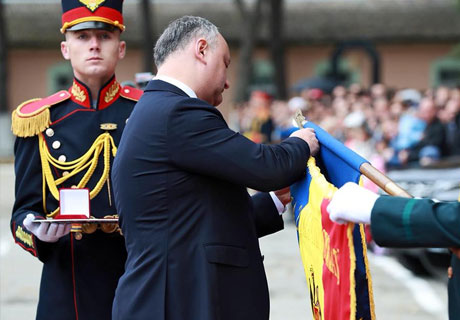 PREŞEDINTELE IGOR DODON A CONFERIT ORDINUL „CREDINȚĂ PATRIEI” BRIGĂZII 2 INFANTERIE MOTORIZATĂ „ȘTEFAN CEL MARE” PREŞEDINTELE IGOR DODON A CONFERIT ORDINUL „CREDINȚĂ PATRIEI” BRIGĂZII 2 INFANTERIE MOTORIZATĂ „ȘTEFAN CEL MARE”