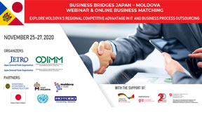 AFACERILE DIN MOLDOVA ȘI JAPONIA „CONSTRUIESC PUNȚI DE LEGĂTURĂ PENTRU O COOPERARE RECIPROC AVANTAJOASĂ” AFACERILE DIN MOLDOVA ȘI JAPONIA „CONSTRUIESC PUNȚI DE LEGĂTURĂ PENTRU O COOPERARE RECIPROC AVANTAJOASĂ”