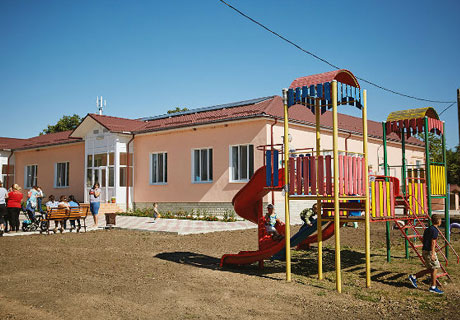GRĂDINIȚA DIN SATUL MATEUȚI ESTE A 846-A RENOVATĂ CU SPRIJINUL ROMÂNIEI GRĂDINIȚA DIN SATUL MATEUȚI ESTE A 846-A RENOVATĂ CU SPRIJINUL ROMÂNIEI