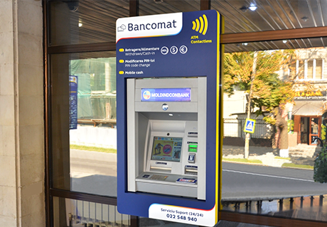 MOLDINDCONBANK A LANSAT PRIMUL BANCOMAT ÎN ŢARĂ CARE ACCEPTĂ CARDURILE CONTACTLESS MOLDINDCONBANK A LANSAT PRIMUL BANCOMAT ÎN ŢARĂ CARE ACCEPTĂ CARDURILE CONTACTLESS