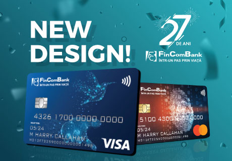 LA CELEBRAREA A 27 DE ANI AI SĂI, FINCOMBANK ANUNŢĂ LANSAREA NOULUI DESIGN A CARDURILOR – CARDURILOR CU SOLUŢII INOVATIVE LA CELEBRAREA A 27 DE ANI AI SĂI, FINCOMBANK ANUNŢĂ LANSAREA NOULUI DESIGN A CARDURILOR – CARDURILOR CU SOLUŢII INOVATIVE