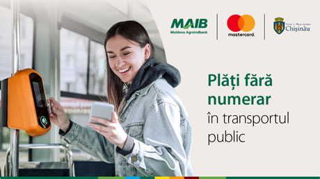 MASTERCARD ȘI MOLDOVA AGROINDBANK IMPLEMENTEAZĂ PRIMUL PROIECT DIN MOLDOVA DE PLĂȚI FĂRĂ NUMERAR ÎN TRANSPORTUL PUBLIC MASTERCARD ȘI MOLDOVA AGROINDBANK IMPLEMENTEAZĂ PRIMUL PROIECT DIN MOLDOVA DE PLĂȚI FĂRĂ NUMERAR ÎN TRANSPORTUL PUBLIC