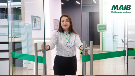 MOLDOVA AGROINDBANK – O NOUĂ LOCAŢIE, O NOUĂ EXPERIENŢĂ DE BANKING MOLDOVA AGROINDBANK – O NOUĂ LOCAŢIE, O NOUĂ EXPERIENŢĂ DE BANKING