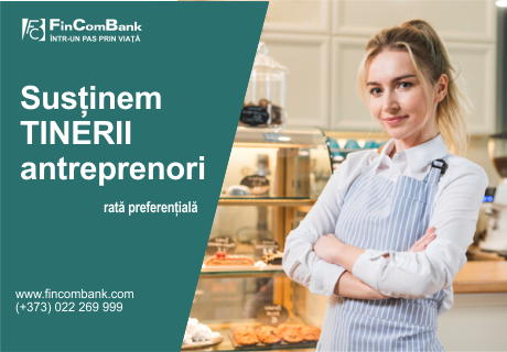 FINCOMBANK S.A. OFERĂ FINANȚARE TINERILOR ANTREPRENORI PÂNĂ LA 1.500.000 DE LEI FINCOMBANK S.A. OFERĂ FINANȚARE TINERILOR ANTREPRENORI PÂNĂ LA 1.500.000 DE LEI