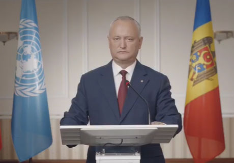 IGOR DODON STATES MOLDOVA’S COMMITMENT TO PRINCIPLE OF NEUTRALITY AND NON-ALIGNMENT TO SANCTIONS AGAINST PARTNER STATES IGOR DODON STATES MOLDOVA’S COMMITMENT TO PRINCIPLE OF NEUTRALITY AND NON-ALIGNMENT TO SANCTIONS AGAINST PARTNER STATES