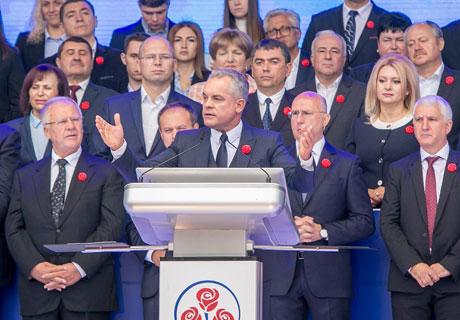 DEMOCRATIC PARTY SHARES ITS HISTORIC PLANS WITH THE NATION DEMOCRATIC PARTY SHARES ITS HISTORIC PLANS WITH THE NATION