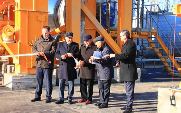 NEW ASPHALT PLANT OPENS IN MOLDOVA NEW ASPHALT PLANT OPENS IN MOLDOVA