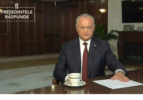 PRESIDENT DODON SAYS MOLDOVA-RUSSIA COMMISSION WILL HOLD ONLINE MEETING NEXT MONTH PRESIDENT DODON SAYS MOLDOVA-RUSSIA COMMISSION WILL HOLD ONLINE MEETING NEXT MONTH