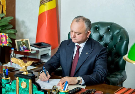 IGOR DODON REDUCES EXPENDITURES ON PRESIDENTIAL ADMINISTRATION IGOR DODON REDUCES EXPENDITURES ON PRESIDENTIAL ADMINISTRATION