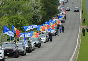 PARTIDUL NOSTRU TO HOLD CAR RALLY ON OCCASION OF 75TH ANNIVERSARY OF MOLDOVA LIBERATION PARTIDUL NOSTRU TO HOLD CAR RALLY ON OCCASION OF 75TH ANNIVERSARY OF MOLDOVA LIBERATION