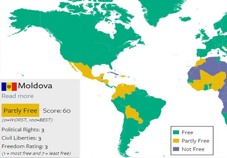 MOLDOVA LOSING GROUND IN CIVIL FREEDOM RATING – FREEDOM HOUSE MOLDOVA LOSING GROUND IN CIVIL FREEDOM RATING – FREEDOM HOUSE