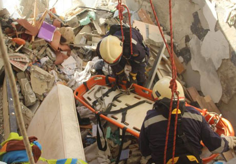 DEATH TOLL IN HOUSE BLAST REACHES 4 PERSONS DEATH TOLL IN HOUSE BLAST REACHES 4 PERSONS