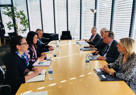 DEPUTY PREMIER LESNIC HOLDS MEETINGS IN STRASBOURG DEPUTY PREMIER LESNIC HOLDS MEETINGS IN STRASBOURG
