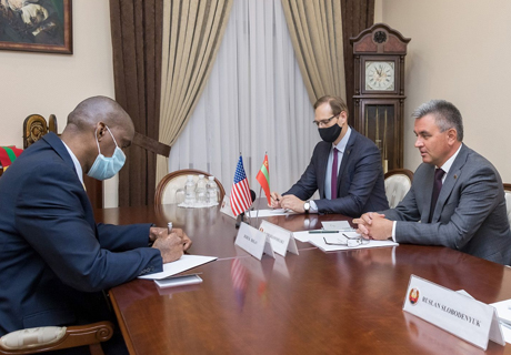 TIRASPOL LEADER SAYS HE CANNOT SEE A PERSPECTIVE FOR RESUMING TALKS WITH MOLDOVA TIRASPOL LEADER SAYS HE CANNOT SEE A PERSPECTIVE FOR RESUMING TALKS WITH MOLDOVA