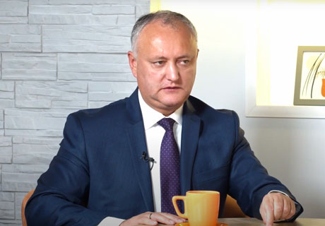 IGOR DODON DECLARES THAT IN THE EVENT OF HIS VICTORY IN THE PRESIDENTIAL ELECTION HE WOULD LIKE TO HOLD THE FIRST MEETING WITH THE TRANSNISTRIAN LEADER IGOR DODON DECLARES THAT IN THE EVENT OF HIS VICTORY IN THE PRESIDENTIAL ELECTION HE WOULD LIKE TO HOLD THE FIRST MEETING WITH THE TRANSNISTRIAN LEADER