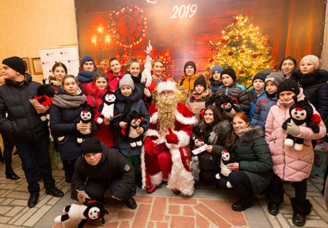 SANTA CLAUS CAME WITH A FAIRY TALE TO THE MOST SPECIAL CHILDREN SANTA CLAUS CAME WITH A FAIRY TALE TO THE MOST SPECIAL CHILDREN