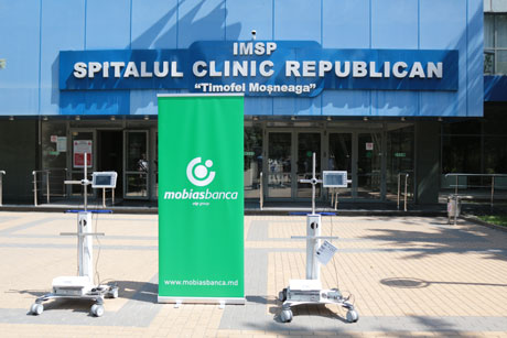 THE LATEST GENERATION EQUIPMENT FOR INTUBATION DONATED BY MOBIASBANCA - OTP GROUP THE LATEST GENERATION EQUIPMENT FOR INTUBATION DONATED BY MOBIASBANCA - OTP GROUP