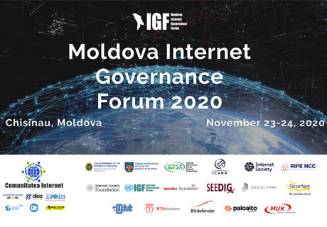 "NEW DEVELOPMENTS WILL MAKE THE INTERNET MORE CONVENIENT AND EFFICIENT." FIRST NATIONAL INTERNET GOVERNANCE FORUM STARTED IN MOLDOVA "NEW DEVELOPMENTS WILL MAKE THE INTERNET MORE CONVENIENT AND EFFICIENT." FIRST NATIONAL INTERNET GOVERNANCE FORUM STARTED IN MOLDOVA