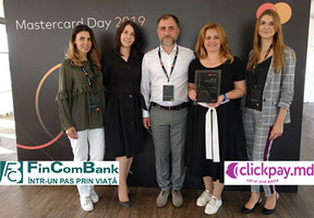 FINCOMBANK S.A. WAS AWARDED BY MASTERCARD THE “MONEYSEND BANK 2018” DIPLOMA FOR PROMOTING INNOVATIVE TRANSFERS FROM CARD TO CARD (P2P) FINCOMBANK S.A. WAS AWARDED BY MASTERCARD THE “MONEYSEND BANK 2018” DIPLOMA FOR PROMOTING INNOVATIVE TRANSFERS FROM CARD TO CARD (P2P)