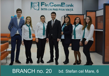FINCOMBANK S.A. HAS OPENED A NEW BRANCH IN THE CAPITAL FINCOMBANK S.A. HAS OPENED A NEW BRANCH IN THE CAPITAL