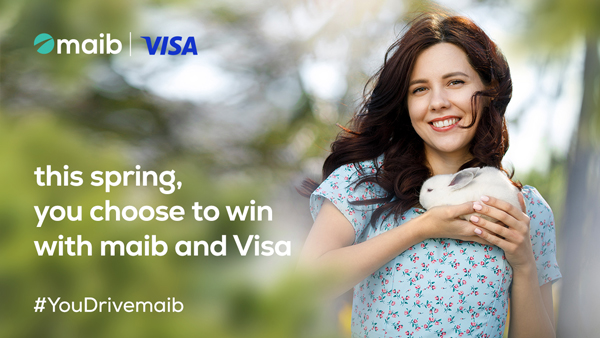 ​THIS SPRING, YOU CHOOSE TO WIN WITH MAIB AND VISA