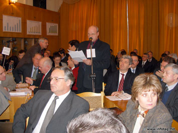 Заседание Кишиневского муниципального совета