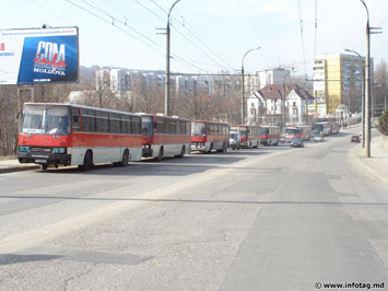 Проживающим в Приднестровье гражданам Украины были предоставлены автобусы для выезда на избирательные участки