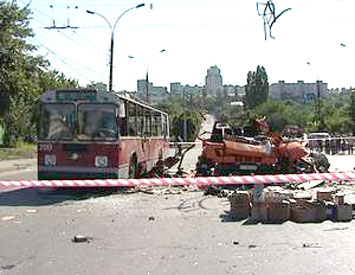 Утром в Тирасполе взорвался микроавтобус. Восемь погибших, 20 тяжелораненых. 