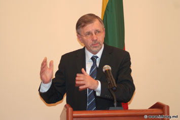 Визит в Молдову премьер-министра Литвы Гедиминаса Киркиласа