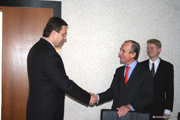 Встреча спикера Мариана Лупу cо спецпредставителем ЕС Адриааном Якобовицем де Сегедом