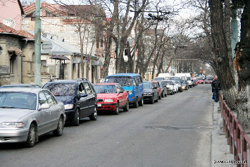Улицы Кишинева забиты автомобильными пробками 