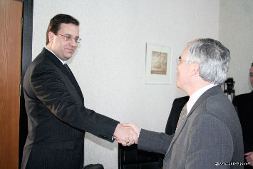 Председатель парламента Марианн лупу встретился с делегацией Национальной административной школы Франции
