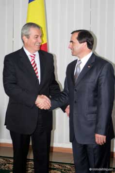 Премьер-министр Румынии Кэлин Попеску-Тэричану прибыл с официальным визитом в Кишинев
