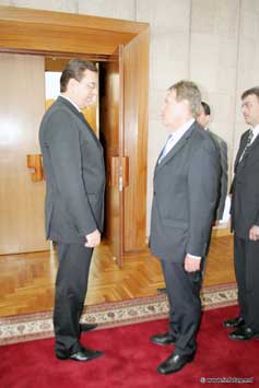 Председатель парламента Марианн Лупу принял министра экономики и технологий Германии Михаеля Глоса.