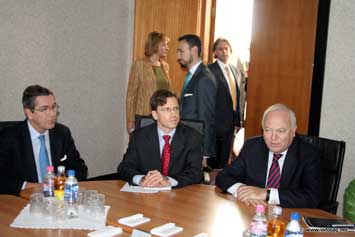 Действующий председатель ОБСЕ Мигуэль Анхел Моратинос встретился со спикером Марианом Лупу 