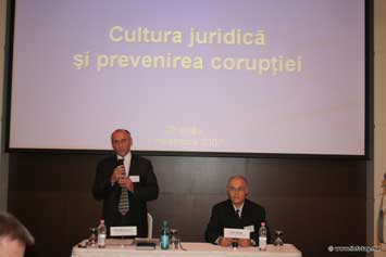 На конференции «Юридическая культура и предупреждение коррупции»