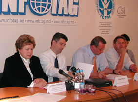 14.07.2003 GUSTAV-STRESEMANN INSTITUTE LAUNCHES NEW NGO DEVELOPMENT PROJECT IN MOLDOVA (NEWS CONFERENCE IN INFOTAG)