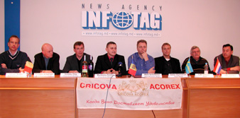 03.11.2003 CRICOVA-ACOREX EXPANDING ITS EXPORT GEOGRAPHY (NEWS CONFERENCE IN INFOTAG)