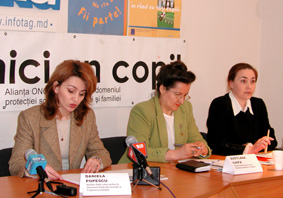 24.05.2004 FIRST CHILDREN’S MARCH TO BE HELD IN CHISINAU (NEWS CONFERENCE IN INFOTAG)