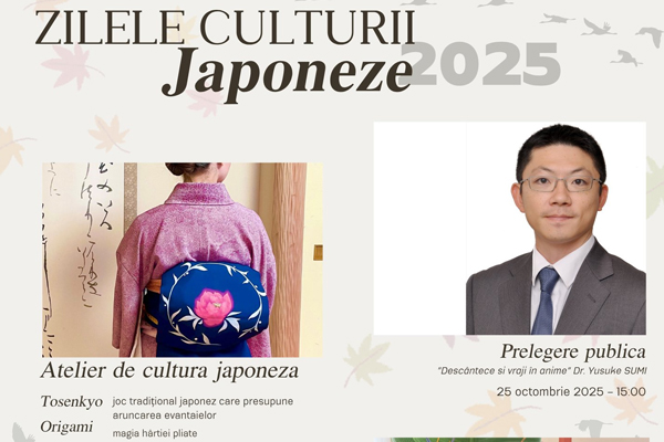 ZILELE CULTURII JAPONEZE ÎNCEP LA CHIȘINĂU SĂPTĂMÂNA ACEASTA