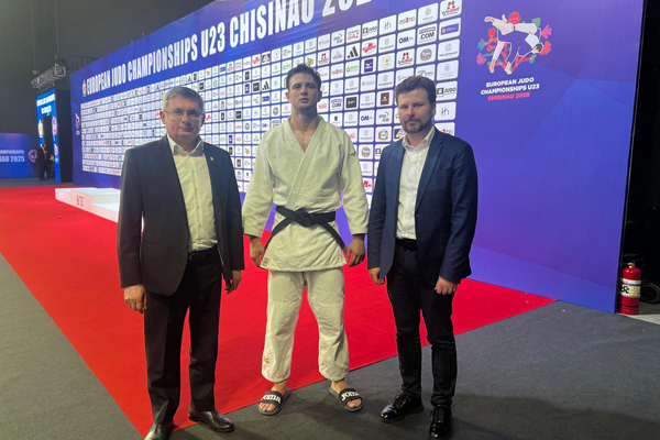 ​JUDOKA MOLDOVEAN MIHAIL LATÎȘEV, VICECAMPION AL EUROPEI (U-23)